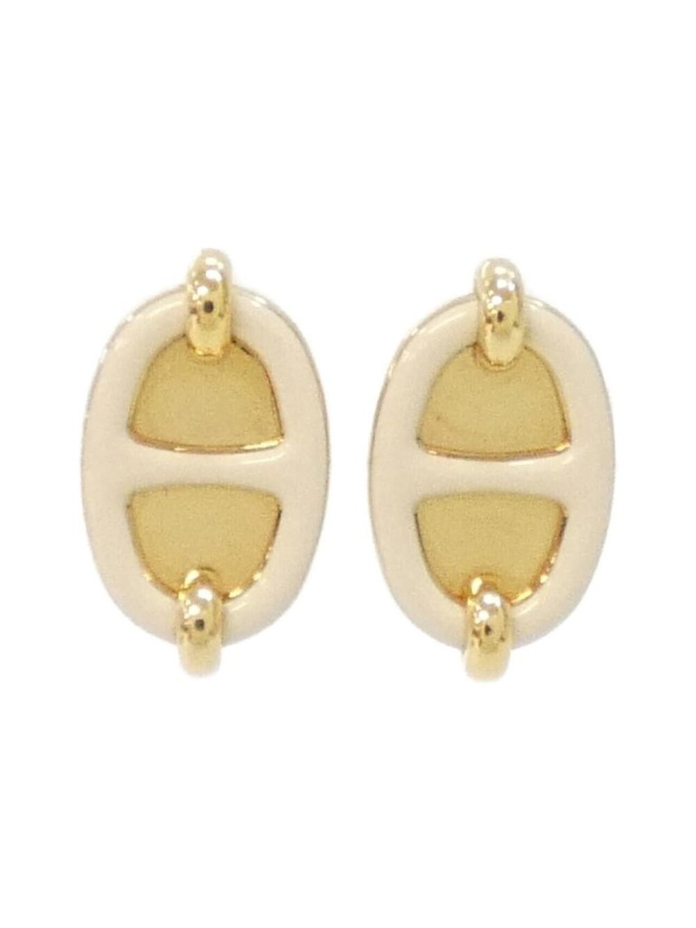 Hermes Mini Maillon Earrings